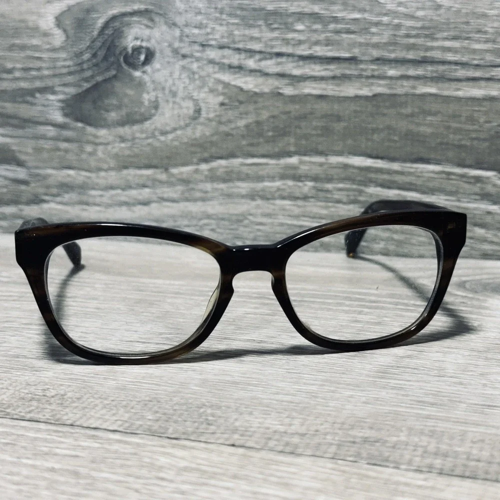 Warby Parker FINCH 234 Eyeglass Frames 52-18-140 Brown Womens Rectangular‎